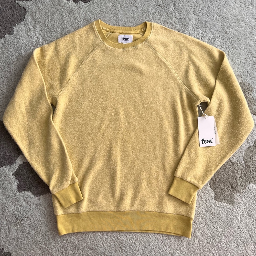Feat BlanketBlend Crewneck Sweatshirt Unisex Small Yellowstone